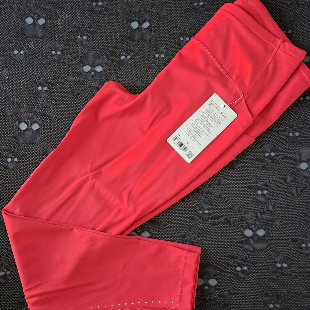 lululemon athletica Red Leggings